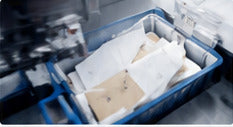 Automated lettershop production with envelope processing